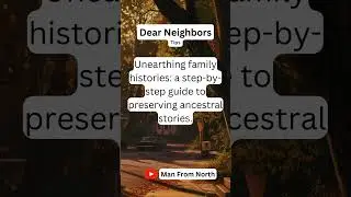 Heritage Storytelling Nights - Neighbors Tips #neighbors #community #home