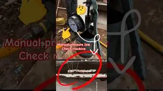 crack line repair machine #leaks #leakagerepair #plumbingtime #ytshorts #trendingshorts