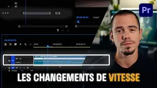 Apprendre à accélérer une vidéo sur Premiere Pro 2025 | Courbe de vitesse & transitions cinématiques