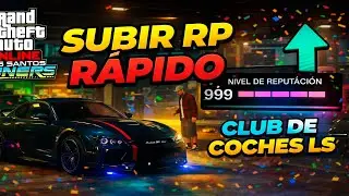 COMO SUBIR DE NIVEL REPUTACION FACIL Y RAPIDO EN EL CLUB DE COCHES LS EN GTA ONLINE