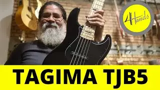 BAIXO TAGIMA TJB5 JAZZ BASS 5 CORDAS BLACK