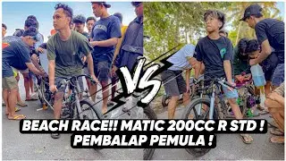 BUKAN DI MANDALIKA ! BALAPAN DI PANTAI AJAK SUDAH ASIK !