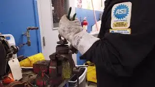 Ford Model A Shock Disassembly.