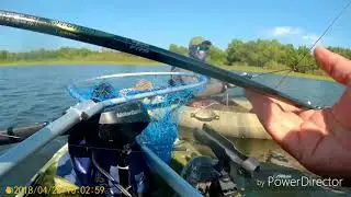 St Croix Legend Elite 6:12 @- Predatek lure Boomerang 80mm Kayak Fishing