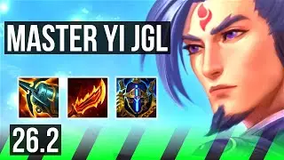 MASTER YI vs JAX (JGL) | KR Master | 26.2