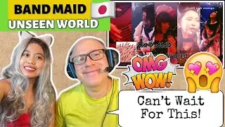 BAND MAID - UNSEEN WORLD | OFFICIAL TEASER VIDEO | REACTION!🇯🇵