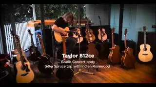 Taylor 800 Series acoustic comparison