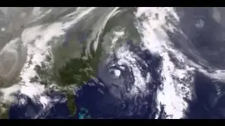 1991's Perfect Storm &mdash; From Space