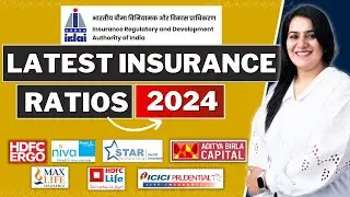 *NEW* Claim Settlement Ratios & Incurred Claim Ratios | IRDAI Annual Reports | Gurleen Kaur Tikku