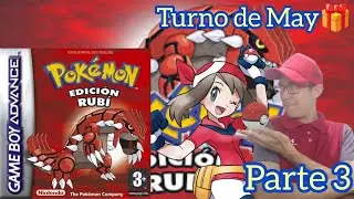 Pokemon Edici&oacute;n Rubi GBA Parte 3 #Pok&eacute;mon #Rubi #May #aura #nintendo #gameboy