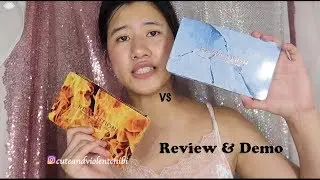 Makeup Revolution Fire and Ice Eyeshadow Palette Demo