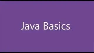 JAVA INTRODUCTION TUTORIAL FOR BEGINNERS