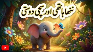 ننھا ہاتھی اور سچی دوستی  بچوں کی سبق آموز کہانی | AI Muhawara