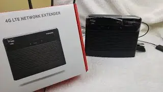 Распаковка и настройка сетевого расширителя Samsung SLS-BU103 4G для сервиса Verizon Wireless