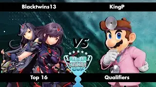 Blacktwins13 (Pythra) vs KingP (Dr. Mario) - Cascade Cup - Ultimate Singles - Top 16 Qualifiers