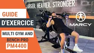 [GUIDE D'EXERCICE] Marcy Leverage Home Multi Gym and Bench Pro PM4400