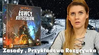 Łowcy Kryształ&oacute;w ( Star Scrappers Cave In ) - Rozgrywka, instrukcja i zasady [ gameplay ]