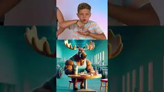Da Moose at the gym! #kidssong