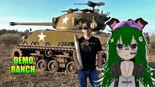 [Reacts] TippyHendrix Reacts to DemolitionRanch : I Shot My Truck with a Tank...