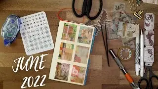 JUNE 2022 PLANNER | PLANNER HACKS | HOW I REPURPOSE OLD PLANNERS