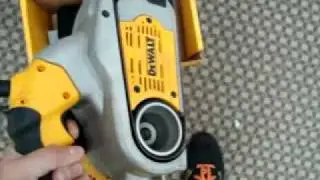DeWalt Belt Sander Test