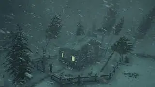 BRUTAL BLIZZARD & Howling Wind Sounds for Sleeping | Endless Icewind Pressure Sleep Field Night Calm