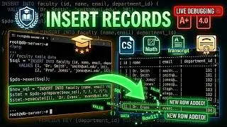 SQL INSERT INTO Faculty Table Explained
