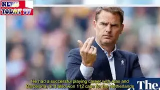 MLS champions Atlanta United appoint Frank De Boer as new head coach