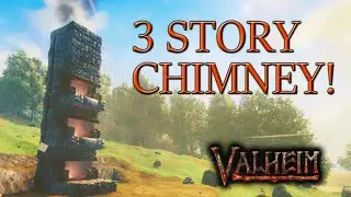 Valheim Tips & Tricks, Multi Floor Chimney, Valheim House Guide