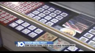 Ohio Coin Dealer Suing State Over Scrap Metal License Requirements    Wins!