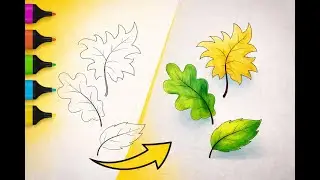 Marker Coloring L Letter Tutorial
