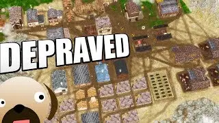Building a Town in this Wild West City Builder - Depraved Gameplay