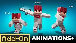 Animations Add-On | NUEVO ADDON PARA MINECRAFT BEDROCK 1.21+ 2026 MARKETPLACE NEW.