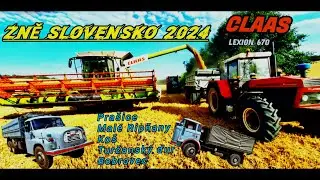 ŽNĚ🌾🇸🇰Slovensko 2024 claas lexion 670