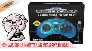 My opinion on the Megadrive Retrobit Clear Blue 6-button USB controller