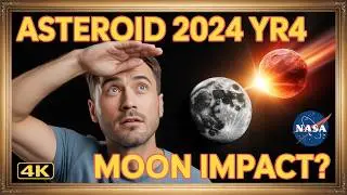 Столкновение с Луной в 2032 году? Тревожная история астероида 2024 YR4
