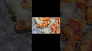Village Style Chicken Leg Piece Hakka Noodles Authentic Chinese Street Food