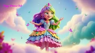HAPPY PRINCESS CLUB | SCREEN SAVER | TV DEMO | MONITOR DEMO | COLOR TEST | EPISODE 23 |