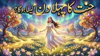 The First Day in Paradise - जन्नत की नेमतें और सुकून | Islamic Story