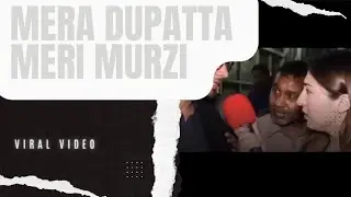 Female reporter lashes out at a guy for moral policing her I #viralvideos I #trending I #viral I