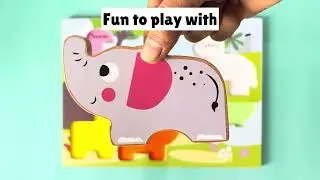 Chunky puzzle #learingforkids #toysforkids #cotsandcuddles #chunkypuzzle #chunkytoys #woodentoys