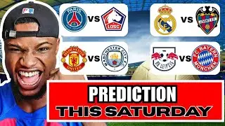 ⚽ DERBY DAY! Manchester United vs Man City & Massive Weekend Predictions | 20 ACCUMULATOR 🔥FREE