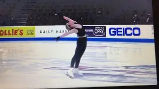 Gracie Gold 2022 Nationals FS practice run