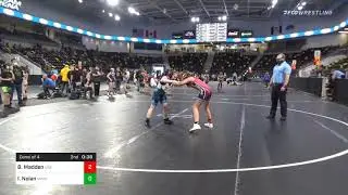 110 Lbs Consolation - Brynn Madden, USA Gold Wrestling Club Vs Isabella Nolan, Minnesota Storm