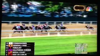 CALIFORNIA CHROME RUNS AT BELMONT FOR TRIPLE CROWN!!