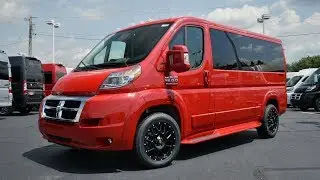 2017 Ram ProMaster 7 Passenger Low-Top Conversion Van By Sherry Vans | Quick Walkthrough | 28000T