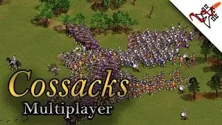Cossacks - 2vs5 VERY HARD AIs | Multiplayer Gameplay