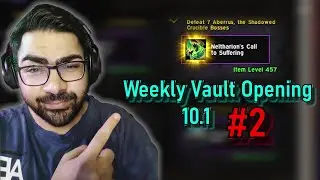 🔥Opening 5x GREAT VAULT 10.1 #2 (بازکردن والت هفتگی ) Rank 5 ilvl world xD !?  - DRAGONFLIGHT 🔥