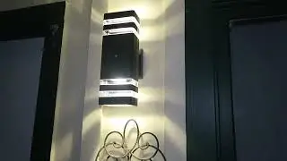 Stylish LED Porch Light For A Modern Farmhouse Look!