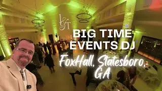 Epic Monogram + Packed Dance Floor | FoxHall Wedding DJ | Big Time Events DJ